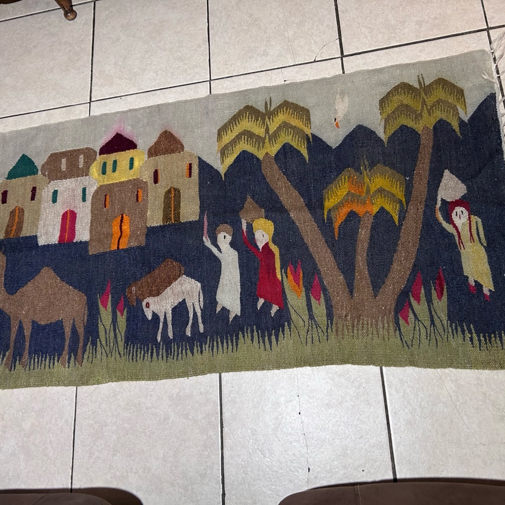 Wool Kilim Rug/Tapestry